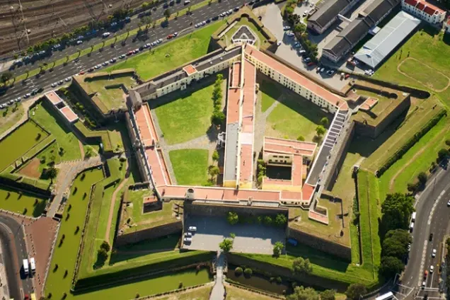 The gate of the Castle of Good Hope